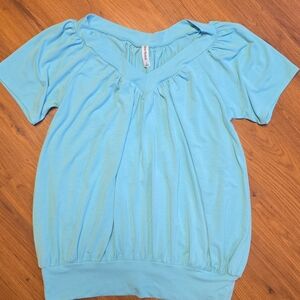 Light Blue Women's Top